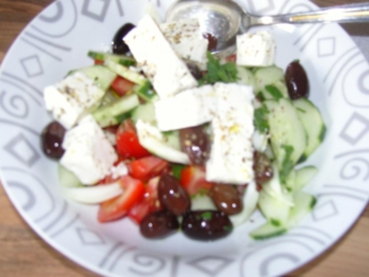 Griechischer Bauernsalat - das ORIGINAL - Rezept