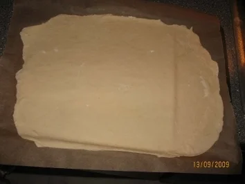 Flammkuchen mit Kantenschinken - Rezept - Bild Nr. 9