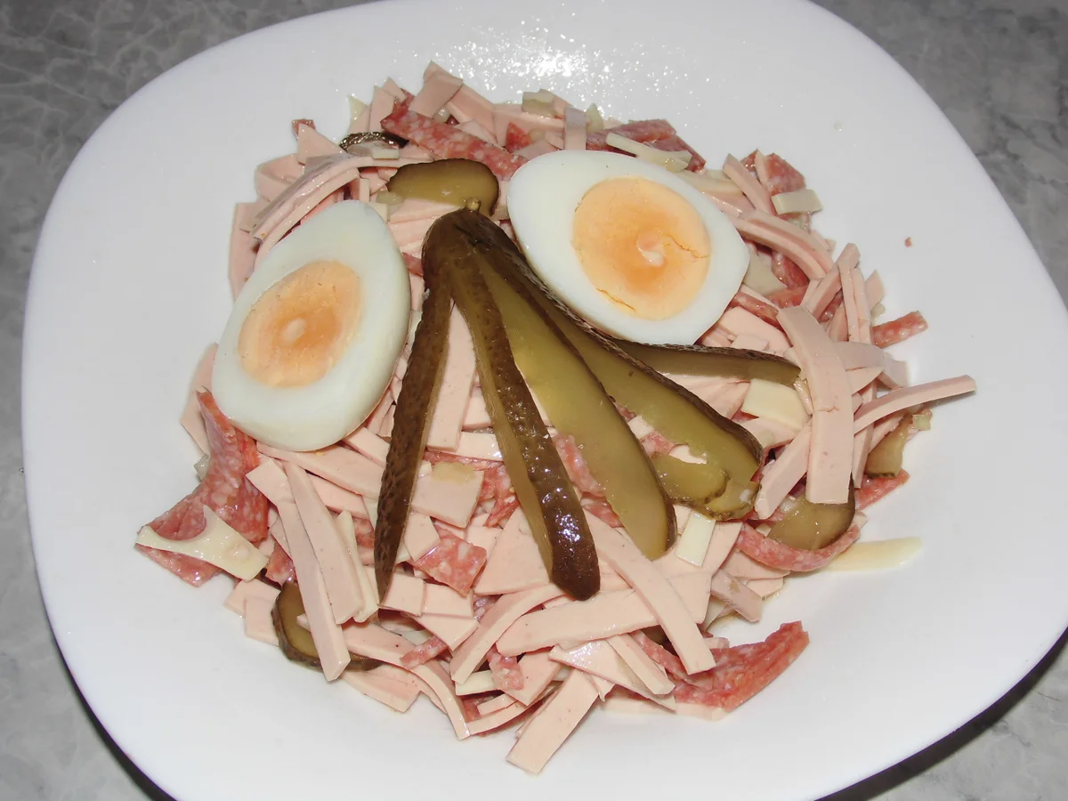Schweizer Wurstsalat - Rezept - Bild Nr. 2