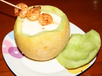 Suppe. Champagner-Melonen-Süppchen - Rezept - Bild Nr. 7