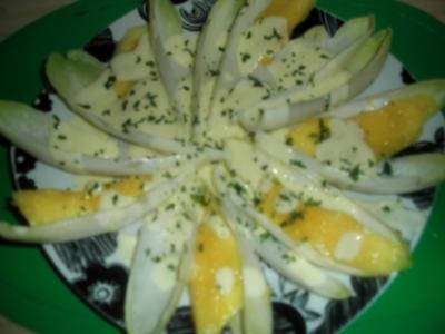 Rezept: Chicorée-Mango-Salat Chicorée-Mango-Salat - Rezept