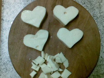 Gemischter Salat mit fritierten Käsenuggets - Rezept - Bild Nr. 5