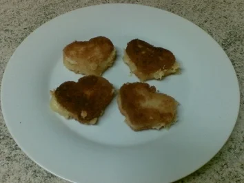 Gemischter Salat mit fritierten Käsenuggets - Rezept - Bild Nr. 6