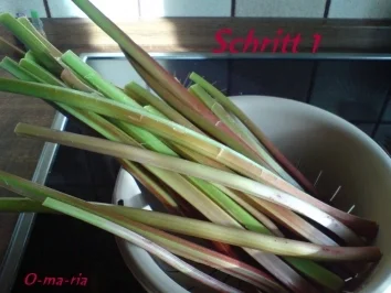 Rezept: Eingemachtes Rhabarber-Tomaten-Marmelade Bild Nr. 2 Eingemachtes Rhabarber-Tomaten-Marmelade - Rezept - Bild Nr. 2