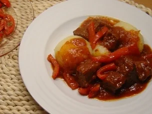 Paprikagulasch - Rezept