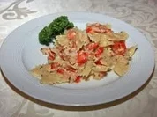 Farfale mit geräuchertem Lachs - Rezept
