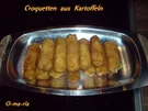 Kartoffelernte  Croquetten aus Kartoffeln - Rezept