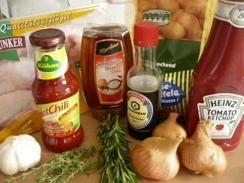 scharfe Hähnchenkeulen - Rezept - Bild Nr. 2