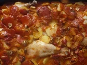 scharfe Hähnchenkeulen - Rezept