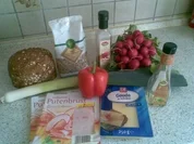 Käsesalat mit Putenbrust - Rezept