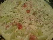 Gurken-Tomaten-Pfanne - Rezept