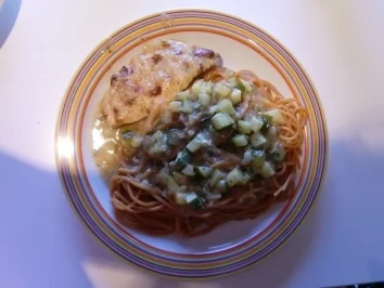 Rotbarsch in Weißwein-Zitronensoße mit Parmesanhaube - Rezept - Bild Nr. 2