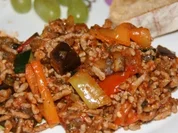 Hack: Auberginen-Hackpfanne - Rezept