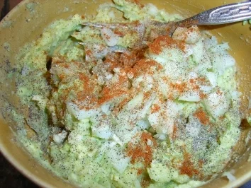 Beilage: Kartoffelstampf mit Avocado - Rezept - Bild Nr. 5