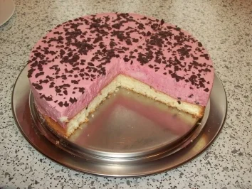Rezept: Himbeer - Sahne - Torte Bild Nr. 2 Himbeer - Sahne - Torte - Rezept - Bild Nr. 2