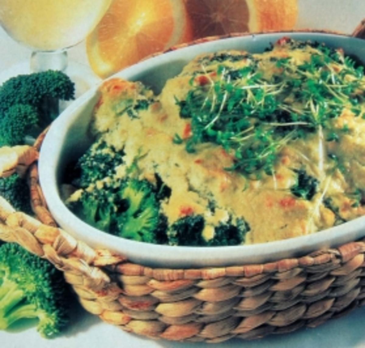 Broccoli mit Käsehaube - Rezept