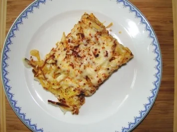 Gefülltes Riesen-Rösti - Rezept