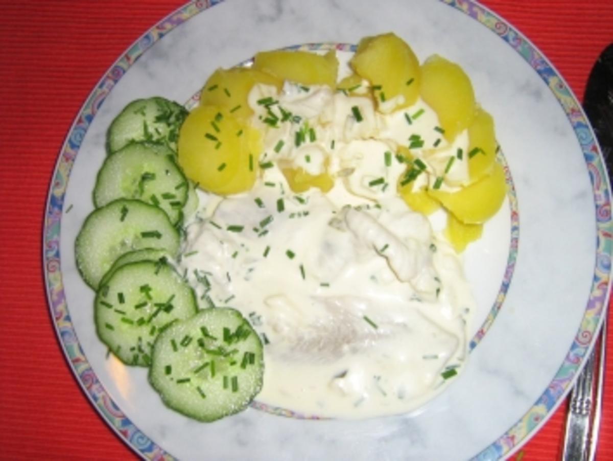 Sahne-Heringsfilet mit Pellkartoffeln - Rezept Gesendet von heinzelfrau