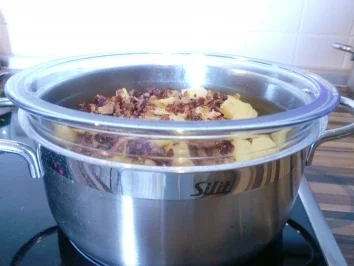 Mama Helga's warmer "Speckkartoffelsalat" - Rezept - Bild Nr. 10