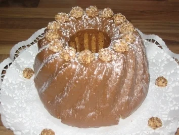 schneller Amaretto-Nuss-Kuchen - Rezept