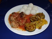 Italienische Hackbällchen mit gebratenem Rondinigemüse - Rezept