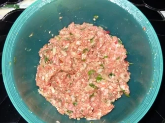 Italienische Hackbällchen mit gebratenem Rondinigemüse - Rezept - Bild Nr. 3