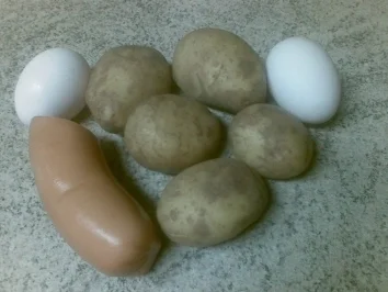 Rezept: Wutzeschnissjer mit Gereeschte Bild Nr. 2 Wutzeschnissjer mit Gereeschte - Rezept - Bild Nr. 2