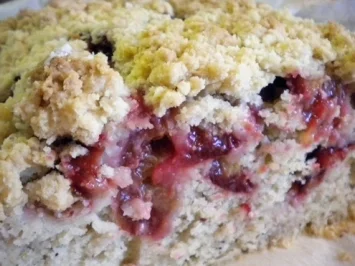 Kuchen: Zwetschge-Buttermilch-Streusel(-decke) - Rezept