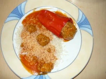 gefüllte Paprika - Rezept - Bild Nr. 4