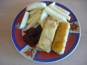 Fischstäbchen aus Pudding sehr lecker - Rezept