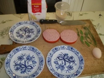 Rezept: Kräuterjägerschnitzel mit Thymiankohlrabi Bild Nr. 2 Kräuterjägerschnitzel mit Thymiankohlrabi - Rezept - Bild Nr. 2