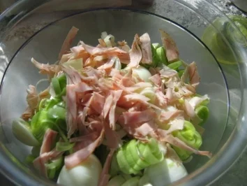 Fruchtiger Eier-Lauch-Salat - Rezept - Bild Nr. 4