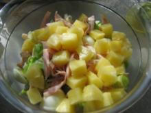 Fruchtiger Eier-Lauch-Salat - Rezept