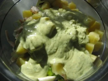 Fruchtiger Eier-Lauch-Salat - Rezept - Bild Nr. 5