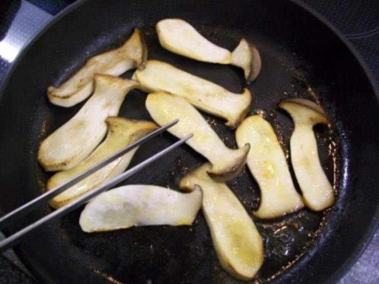 Lauwarmes Carpaccio vom Kräuterseitling - schnell &amp; einfach - von Bine69