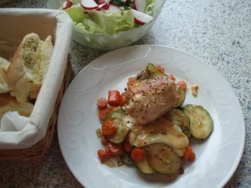 Rezept: !!!Gefüllte Putenröllchen!!! mit Gemüse Bild Nr. 6 !!!Gefüllte Putenröllchen!!! mit Gemüse - Rezept - Bild Nr. 6