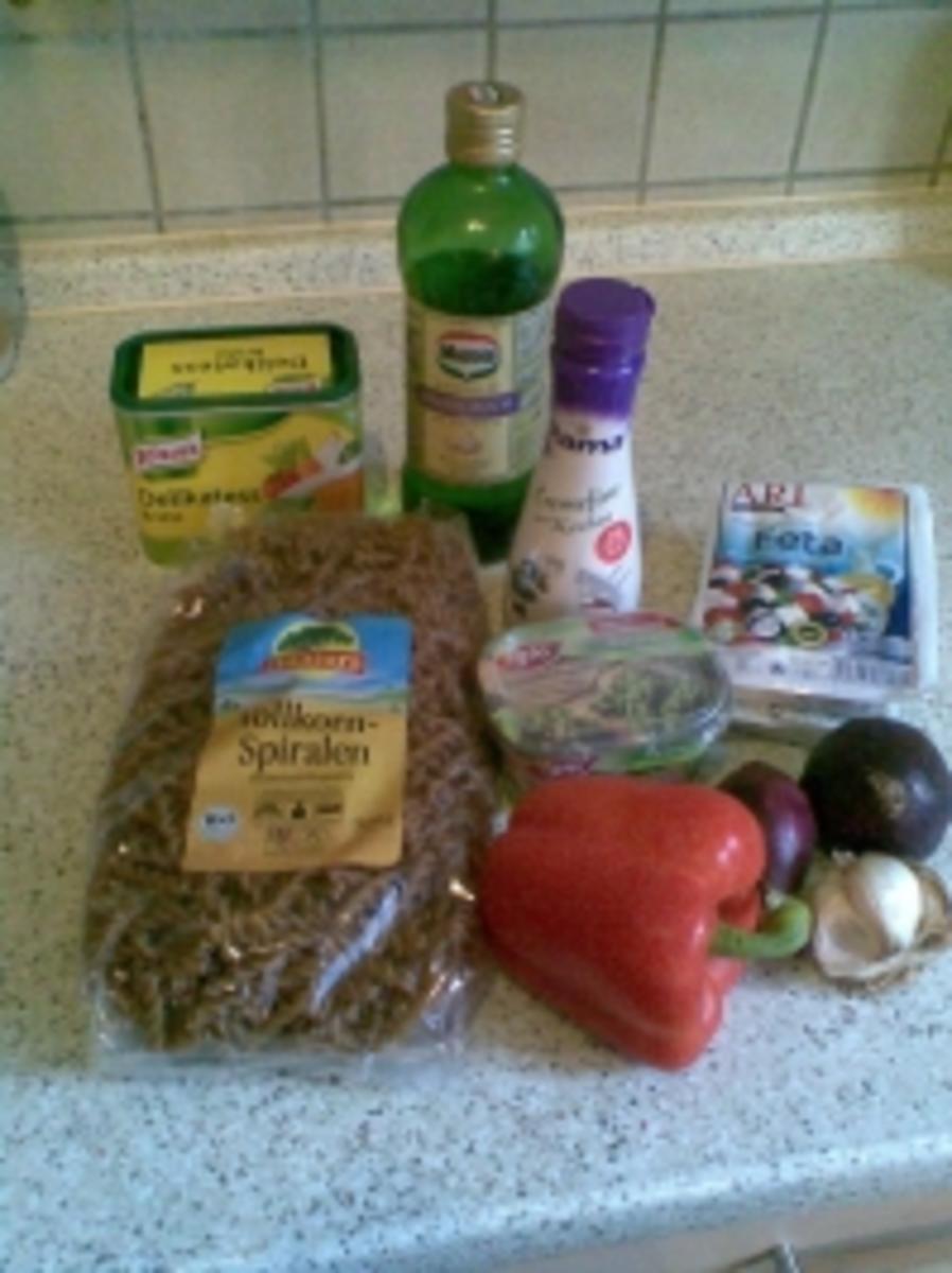 Vollkornnudeln mit Feta-Sauce - Rezept mit Bild - kochbar.de Vollkornnudeln mit Feta-Sauce - Rezept mit Bild - kochbar.de