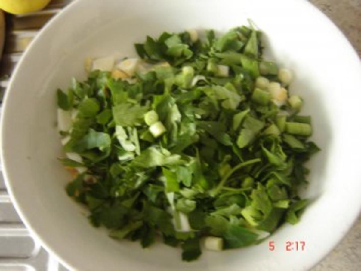 Petersilien-Eier Salat - Rezept - Bild Nr. 4