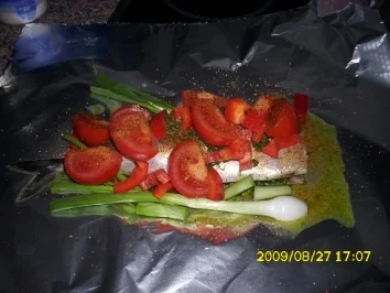 Fisch: Kräutermakrelen im Silbermäntelchen - Rezept - Bild Nr. 3