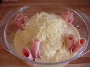 Rezept: Blumenkohl mit Schinken Blumenkohl mit Schinken - Rezept