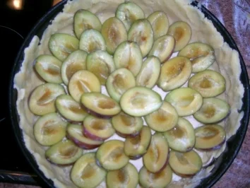 Italienischer Zwetschgenkuchen - siehe Fotos - auch ein Nicht-sogerne-Bäcker fabriziert mal was - Rezept - Bild Nr. 6