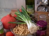 Rezept: Kürbis-Kichererbsen-Eintopf Bild Nr. 2 Kürbis-Kichererbsen-Eintopf - Rezept - Bild Nr. 2