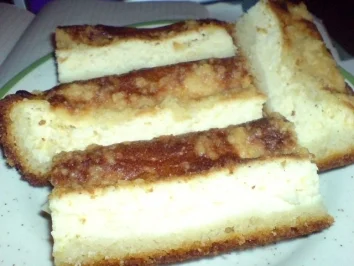 Rezept: Quarkkuchen vom Blech Bild Nr. 2 Quarkkuchen vom Blech - Rezept - Bild Nr. 2