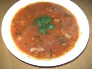 Suppen: Tomatensuppe wie ich sie mag - Rezept