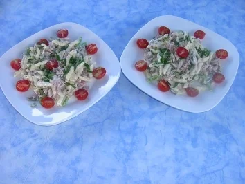 Rezept: Nudel - Tunfisch - Salat Nudel - Tunfisch - Salat - Rezept