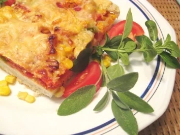 Rezept: Blech Pizza einfach & sehr lecker Bild Nr. 15 Blech Pizza einfach & sehr lecker - Rezept - Bild Nr. 15