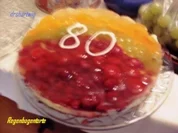 Kuchen~Torte~Regenbogentorte - Rezept