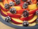 KUCHEN- "Nektarinen- Brombeer- Kuchen mit Mandelstreuseln" - Rezept