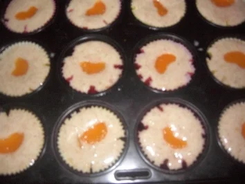 Zitronenmuffins mit Mandarienen - Rezept - Bild Nr. 2