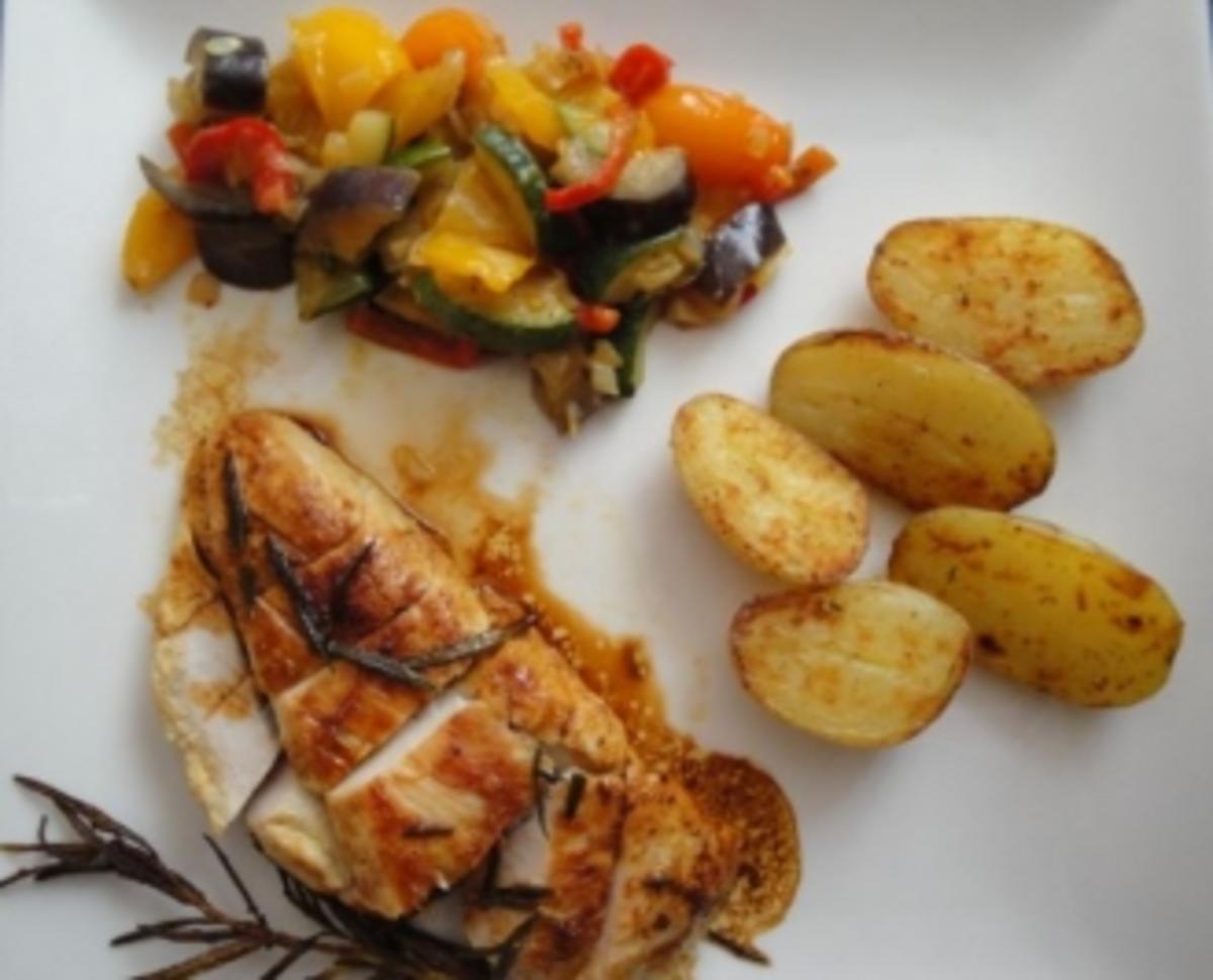 Hühnerfilet in Senf-Rosmarinmarinade - Rezept - kochbar.de